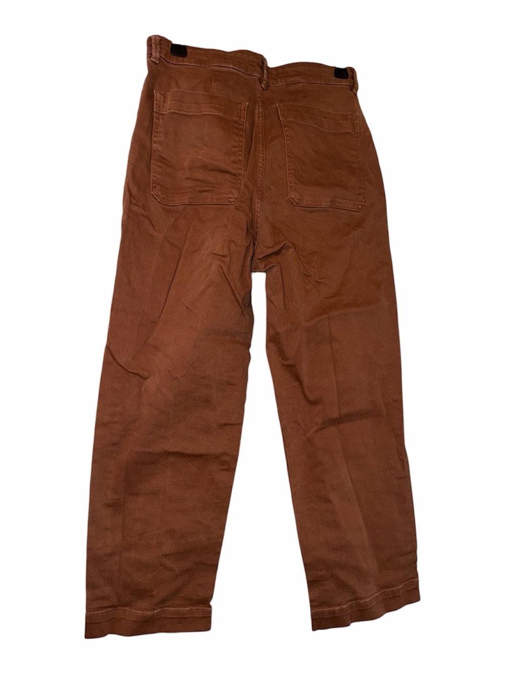 Everlane Women's Rust Brown Straight Leg Chinos - Picture 2 of 5